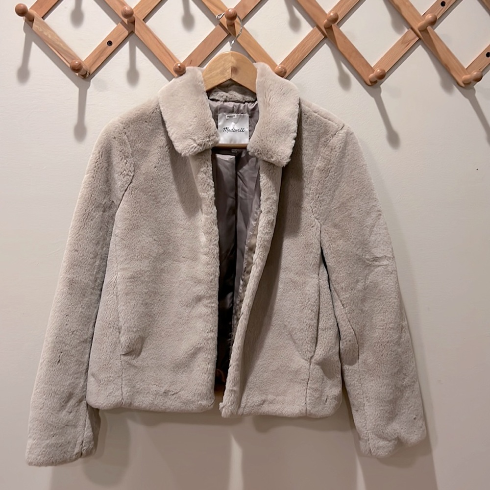 Madewell Faux Fur Bomber